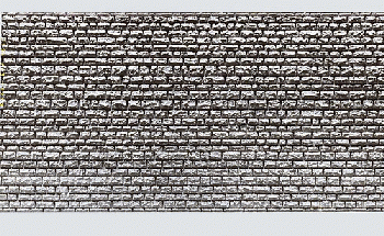Faller 170863 - Dekorplatte Profi Läufermauerwerk 37 x 12,5 x 0,6 cm (2x)