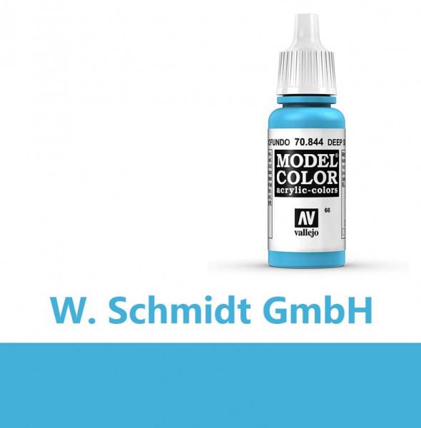 Vallejo 770844 - Model Color Farbe Adria Blau, Matt, 17 ml