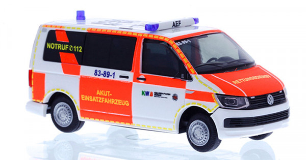 Rietze 53971 - Volkswagen T6 Akut-Einsatzfahrzeug KWB Goslar