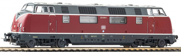 Piko 59728 - DB Diesellok BR 220 purpurrot Ep.4, AC-digital + Sound
