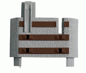 Roco 61183 - Set Schwellenendstücke für Flexgleis 61106, 6x Endstücke, 12 Schienenverbinder, Univers