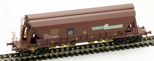 Albert Modell 065328 - SNCF Schüttgutwagen ERSA Tanpps braun Ep.6 “Trans Engrais”