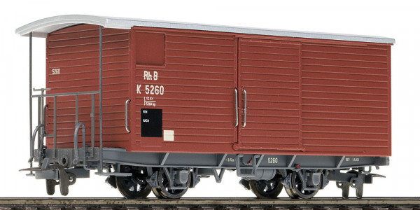 Bemo 2294111 - RhB Gk 5231 gedeckter Güterwagen