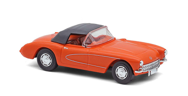 Busch 45426 - Chevrolet Corvette orange H0