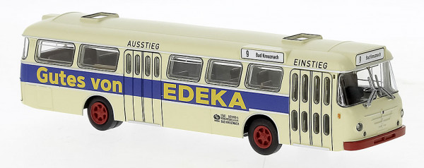 Brekina 59366 - Büssing Senator 12 D 1962, Bad Kreuznach - Edeka,