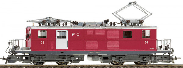 Bemo 1261221 - FO Zahnrad-Ellok HGe4/4 I 31, genieteter Lokkasten