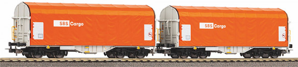 Piko 58292 - set 2-teilig Schiebeplanenwagen VKS Ep.6