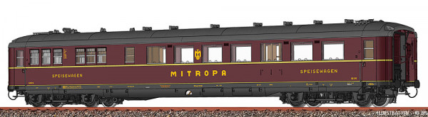 Brawa 51026 - H0 PEW Hnbr MITROPA II