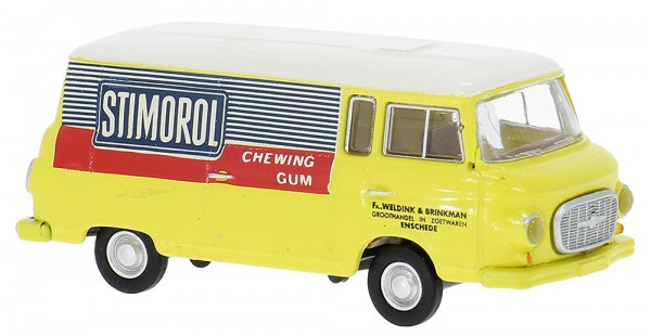 Brekina 30127 - Barkas B 1000 Kasten "Stimorol Chewing Gum" 1962