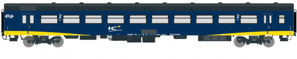 Exacttrain 11120 - NS ICR Plus Reisezugwagen B ( Farbe Blau) Epoche IV