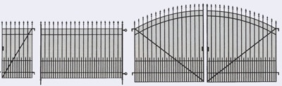 Weinert 3347 - Fabrikzaun, Modellänge ca. 70
