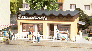 Auhagen 11406 - Kaufhalle 130 x 105 x 50 mm