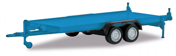 Herpa 052450-002 - PKW Transportanhänger, hellblau