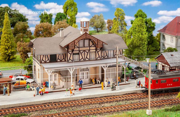 Faller 110139 - Bahnhof Beinwil Lasercut