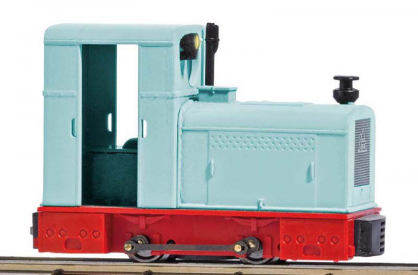 Busch 12136 - Diesellok Deutz OMZ 122 F, geschlossen mit Licht
