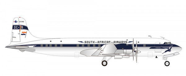 Herpa 574006 - South African Airways Douglas DC-7B