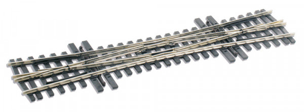 Peco SLE1490 - H0m Code 75 Doppelte Kreuzungsweiche 10*