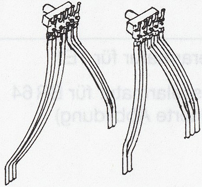 Weinert 8184 - Sandfallrohre BR85 2Paar