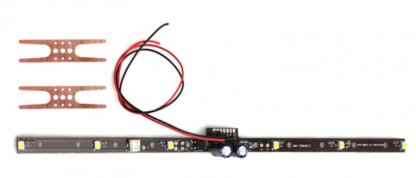 Artitec 20.251.40 - Lichtleisten-Set mit warmweißen LED´s für Innenbeleuchtung Personenwagen Typ C1