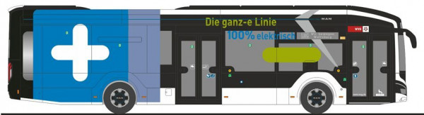 Rietze 76315 - Lion´s City 12 18 E WVG Wolfs