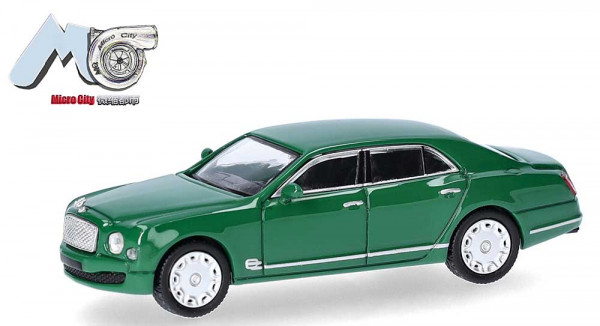 Herpa 87MC000151 - Bentley Mulsanne, grün (green)