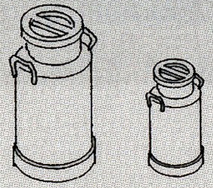 Weinert 3224 - Milchkannen Spur H0
