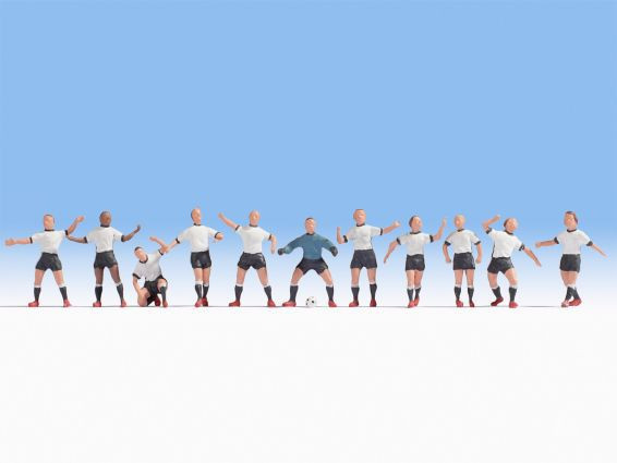 Noch 45965 - Fußballteam, 11 Spieler + 1 Ball