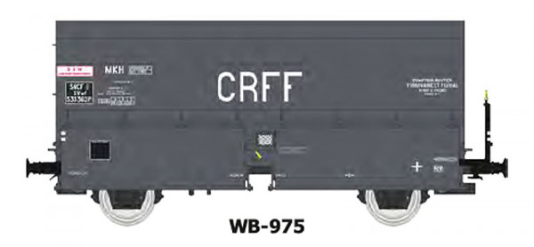 REE WB-975 - SNCF Kohletransportwagen STEMI 56 Ep.3, "CRFF"
