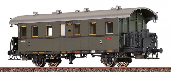 Brawa 45825 - H0 Einheits-Nebenbahnwagen Cidel-24 DRG