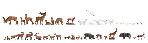 Noch 16053 - Mega-Spar-Set "Wildtiere"