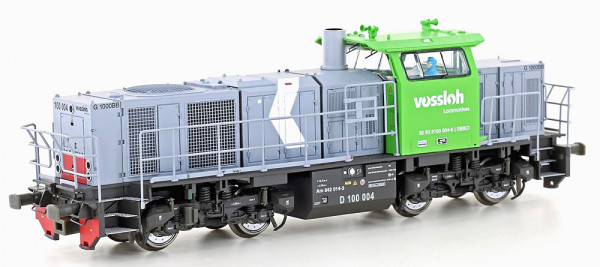 Mehano 90570 - SBB Italia Diesellok Vossloh D100 104 Ep.6, DCC + Sound