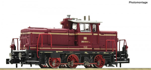 Fleischmann 7370027 - DB Diesellok BR 260 purpurrot Ep.4, mit DCC-Decoder