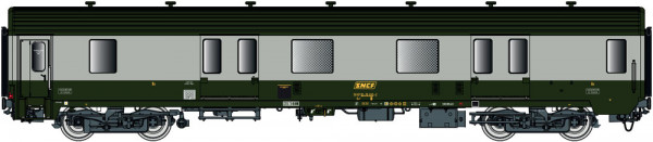 LSmodels 31230 - Packwagen MC76 Dd2 SNCF, Ep.IV, grün/grau