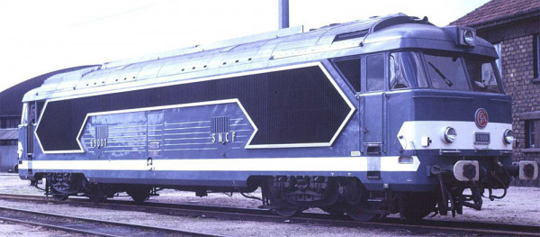 REE BB69001-III - SNCF Diesellok Reihe BB69001 Ep.3, Originallackierung, "Chalindrey"