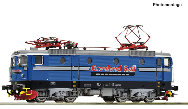 Roco 7500279 - EINSTELLER E-Lok Rc 4 Greenland Rail DC E6
