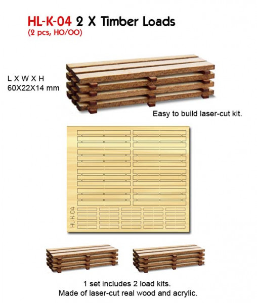 Proses PHL-K-04 - Set Holzladungen 2 Stück