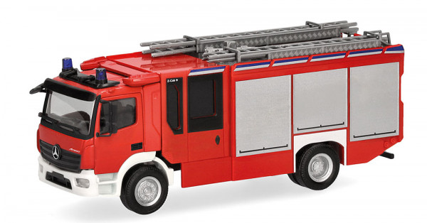 Herpa 098632 - Mercedes-Benz Atego 13 Z-Cab "Feuerwehr"