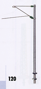 Sommerfeldt 120 - Beton-Streckenmast Ep.3-4, Aluminium