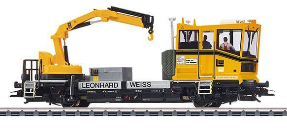 Viessmann 2631 - ROBEL Gleiskraftwagen 54.22 LEONHARD WEISS mit motorisch bewegtem Kran, Funktionsmo