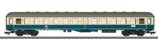 Märklin 43167 - DB Reisezugwagen 2. Klasse Bylb421 oceanblau/beige Ep. 4, inkl. Innenbeleuchtung