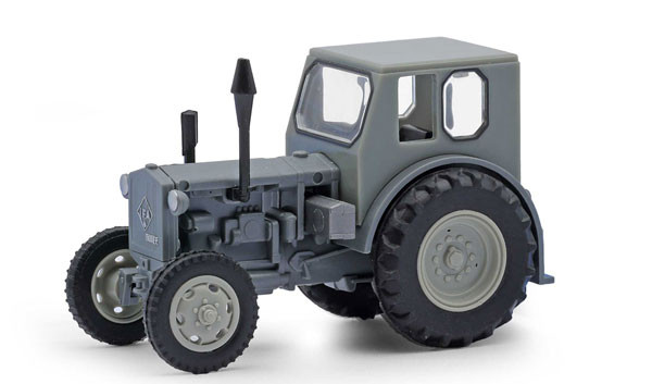 Busch 210106404 - Traktor Pionier, Grau