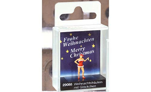 Preiser 29088 - Weihnachtsfräulein mit Gl”ckc