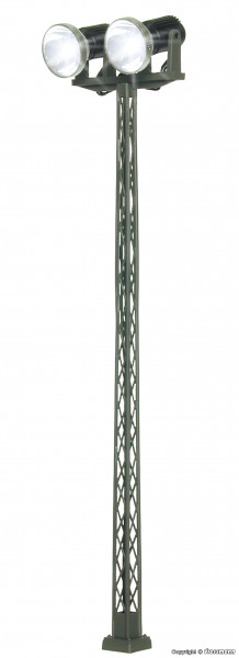 Viessmann 6332 - Flutlichtstrahler doppelt, 2 LEDs weiß