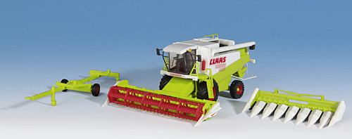 Kibri 12263 - CLAAS Mähdrescher m. Schneid- und Maisgebiss 12,5 x 8 4,8 cm