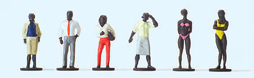 Preiser 17701 - Schaufensterpuppen 6 teilig handbemalt