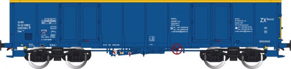 Albert Modell 533013 - CD offener Güterwagen Eaos blau Ep.6