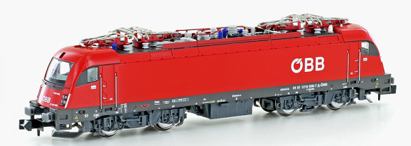 Hobbytrain H2734 - ÖBB Ellok Reihe 1216 "Taurus" rot Ep.6, mit ÖBB-Marke
