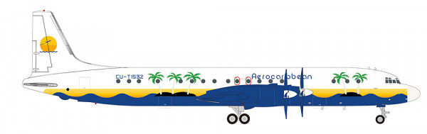 Herpa 573719 - IL-18 Aero Caribbean