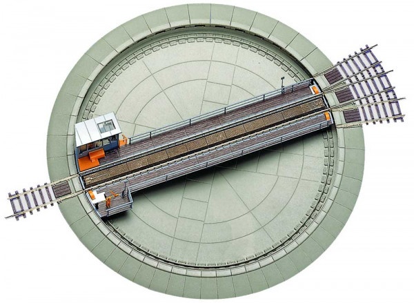 Roco 42615 - Modell - Drehscheibe (22mtr) mit Elektro-Unterflur-Antrieb