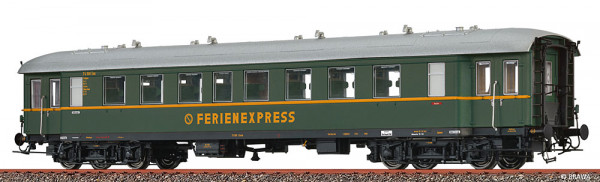 Brawa 46206 - DB Reisezugwagen C4üpwe "DER Ferienexpress" Ep.3, LED Innenbeleuchtung